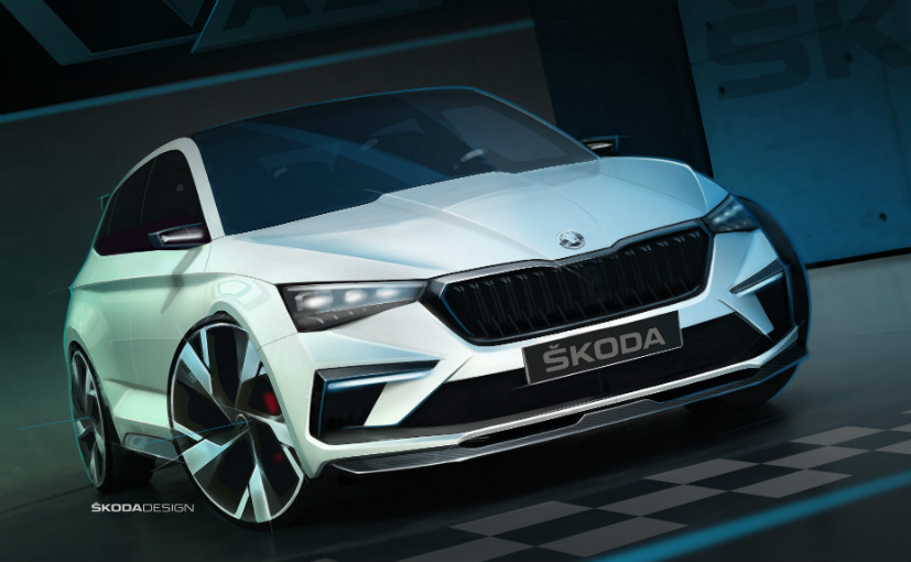Skoda Vision RS Sketches Revealed Ahead Of Paris Motor Show Debut