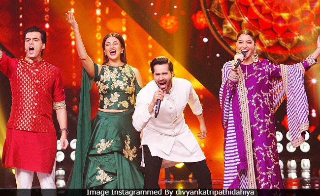Ganesh Chaturthi 2018: <i>Sui Dhaaga</i> Stars Anushka Sharma And Varun Dhawan Join Divyanka Tripathi Dahiya And Mohsin Khan For A Show