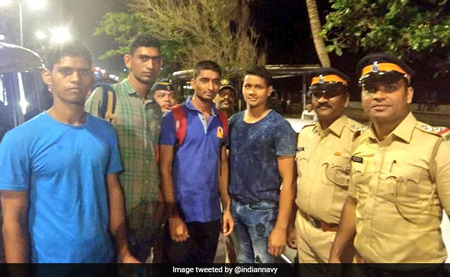 Navy Sailors Save Man From Drowning Near Mumbai's Marine Drive
