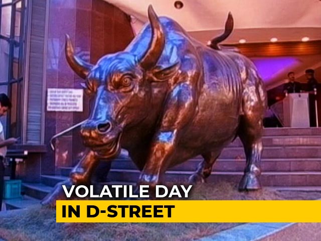 Wild Swing In Markets As Sensex Recovers Over 900 Points From Day's Low