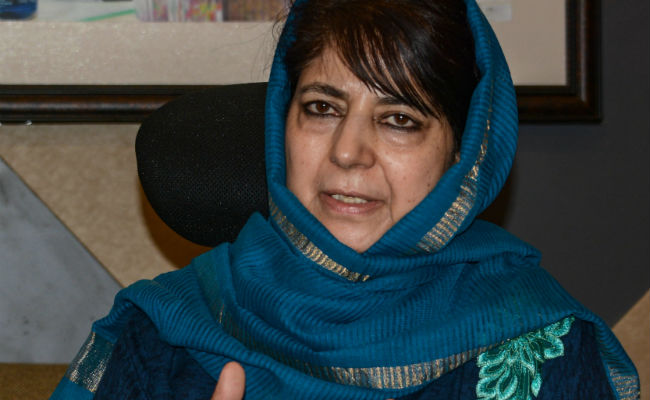 Mehbooba Mufti Appeals For Dialogue With Pak As She Meets Rajnath Singh