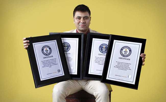 जामिया के पूर्व छात्र ने मजबूत याददाश्त से गिनीज़ बुक का रिकार्ड तोड़ा