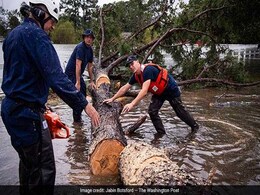 "Either He's Going To Leave Today Or...": Florence Rain Inundates US Town "Either He's Going To Leave Today Or...": Florence Rain Inundates US Town
