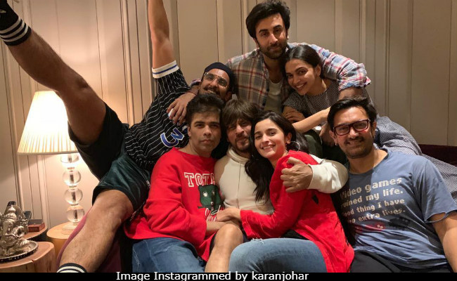 Nothing To See Here. Just Aamir Khan, Shah Rukh Khan, Deepika Padukone, Alia Bhatt, Ranbir Kapoor, Ranveer Singh In Karan Johar's Epic Photo