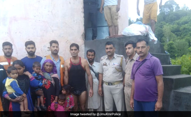 29 Rescued In Jammu And Kashmir's Kathua After Flash Floods