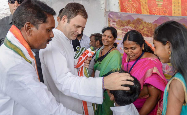 "Centre Owes Special Status To Andhra Pradesh," Says Rahul Gandhi