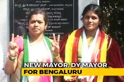 Bengaluru Gets Congress Mayor, Deputy Mayor; BJP Walks Out Without Voting Bengaluru Gets Congress Mayor, Deputy Mayor; BJP Walks Out Without Voting