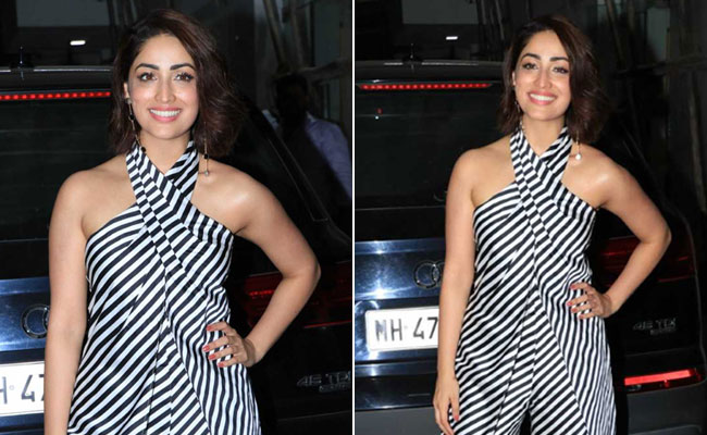 Yami Gautam's Latest Look Is Black, White And Striped All Over