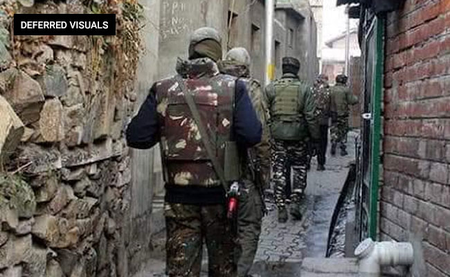 Big Search Operations By Security Forces In Jammu And Kashmir's Pulwama