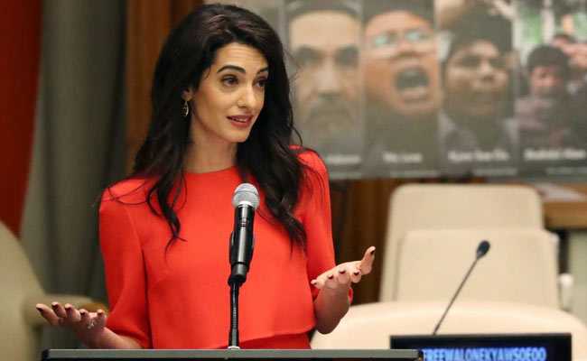 Amal Clooney Urges Myanmar To Pardon Jailed Reuters Journalists