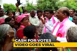 Telangana TRS Lawmaker Heard In Video Offering Rs. 5 Lakh Bribe To Voters Telangana TRS Lawmaker Heard In Video Offering Rs. 5 Lakh Bribe To Voters
