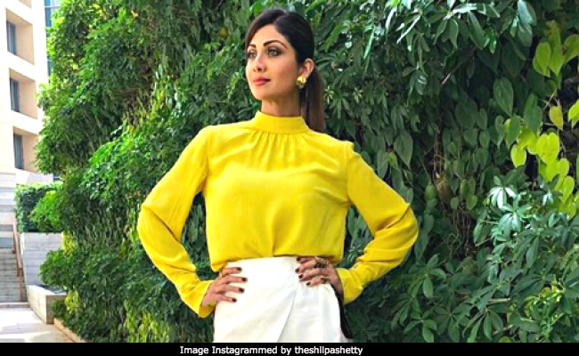 Shilpa Shetty Gives Us Reasons To Love Yellow, Should Reasons Be Needed