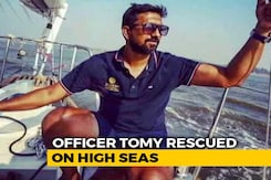 Navy Officer, Stranded In Indian Ocean, Rescued In International Mission Navy Officer, Stranded In Indian Ocean, Rescued In International Mission
