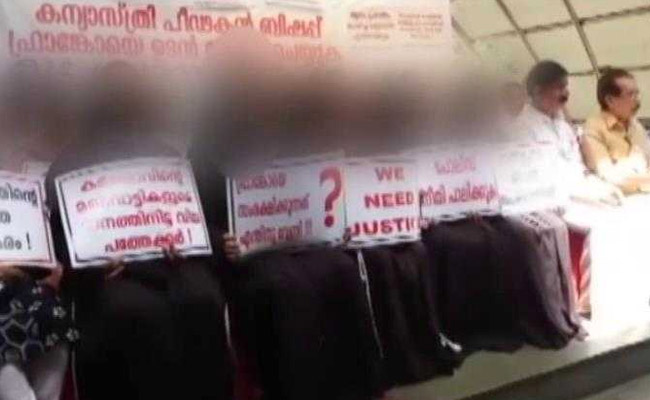 Nuns Stage Demonstration In Kerala Against Police Inaction In Rape Case