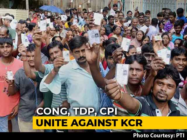 Congress, TDP, Left Form Alliance In Telangana, Demand President's Rule