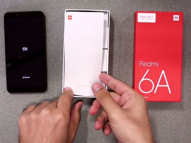 Xiaomi Redmi 6A Unboxing And First Look