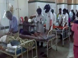Doctors Wear Helmets In Protest At Hyderabad's Osmania Hospital Doctors Wear Helmets In Protest At Hyderabad's Osmania Hospital