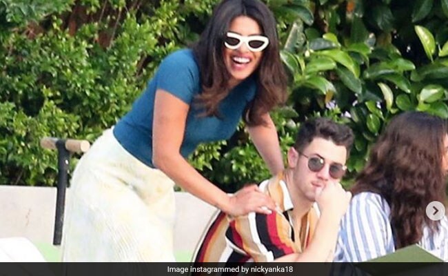 Priyanka Chopra, Nick Jonas, Sonam Kapoor And Anand Ahuja's Double Date