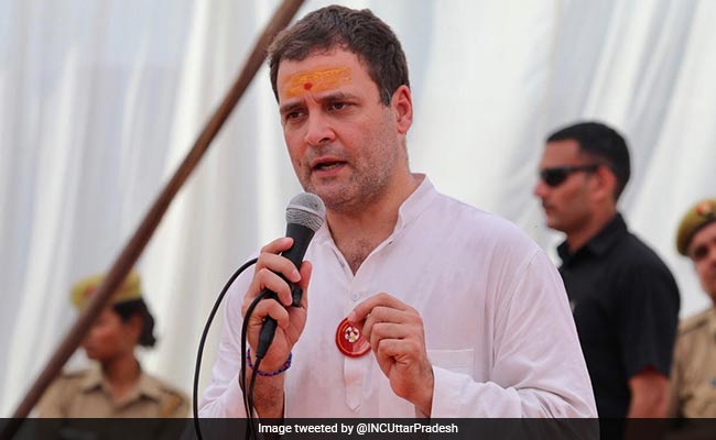 BJP Stages Protest Against Rahul Gandhi In Amethi Over Remarks On PM Modi