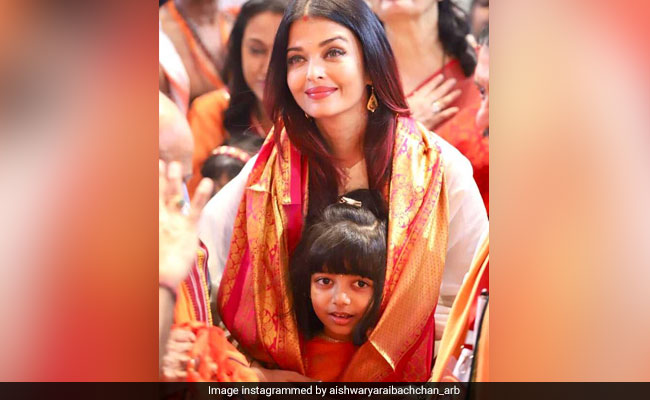 Ganesh Chaturthi 2018: Aishwarya Rai Bachchan And Aaradhya's Pic From The Celebrations Will Make Your Day