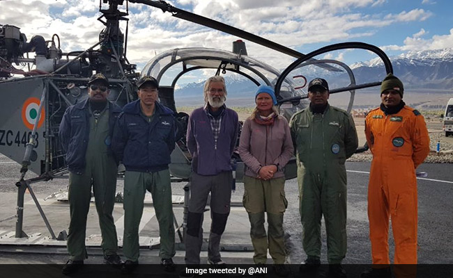 German Nationals, Stranded For 2 Days In Himachal, Rescued By Air Force