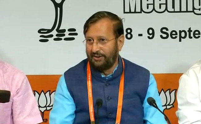 Prakash Javadekar Says Congress "Duping" Farmers, Did "Not" Waive Loans