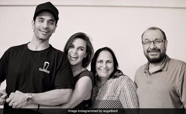 Neha Dhupia's Husband Angad Bedi Shares Adorable Pics From Family Photo Archives On Mother-In-Law's Birthday