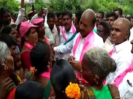 On Video, Telangana TRS Lawmaker Seen Offering 5 Lakh Bribe To Voters On Video, Telangana TRS Lawmaker Seen Offering 5 Lakh Bribe To Voters