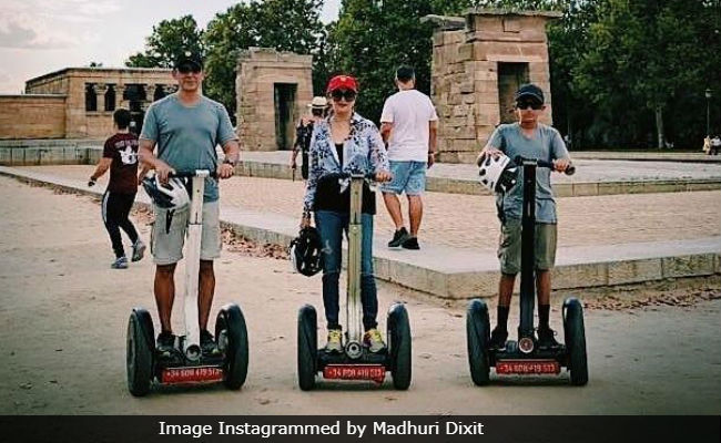 Madhuri Dixit Shares Vacation Pic With Family. Can You Guess The Location?