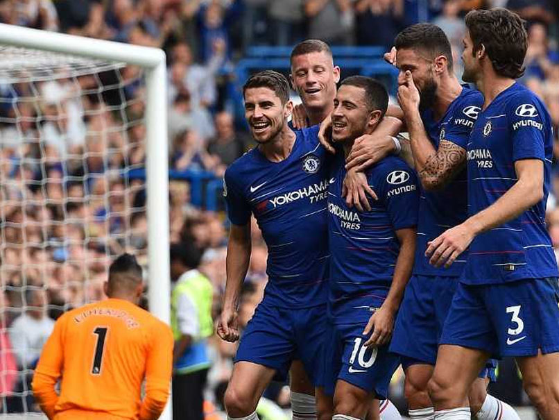 Premier League: Maurizio Sarri Wants More Goals From Hat-Trick Hero Eden Hazard As Chelsea Go Top