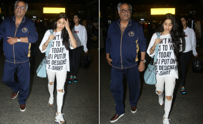 Janhvi Kapoor's Quick Fix When She Doesn't Know What To Wear