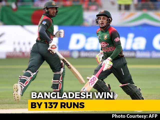 Asia Cup 2018: Centurion Mushfiqur Rahim Helps Bangladesh Thump Sri Lanka