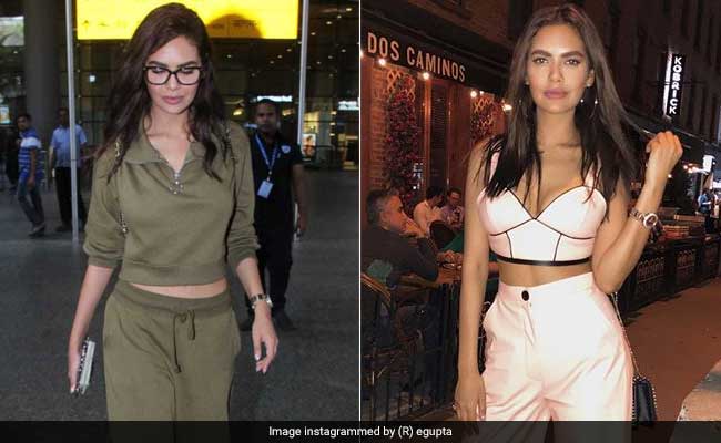 Esha Gupta Is Making Major Fashion Statements In Co-Ord Sets