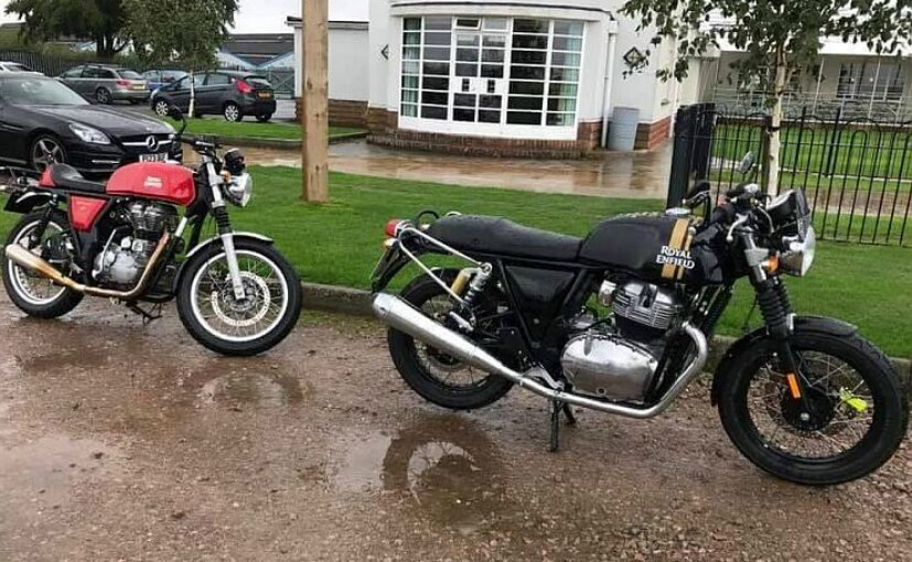 Royal Enfield Continental GT 650 With Accessories Spotted
