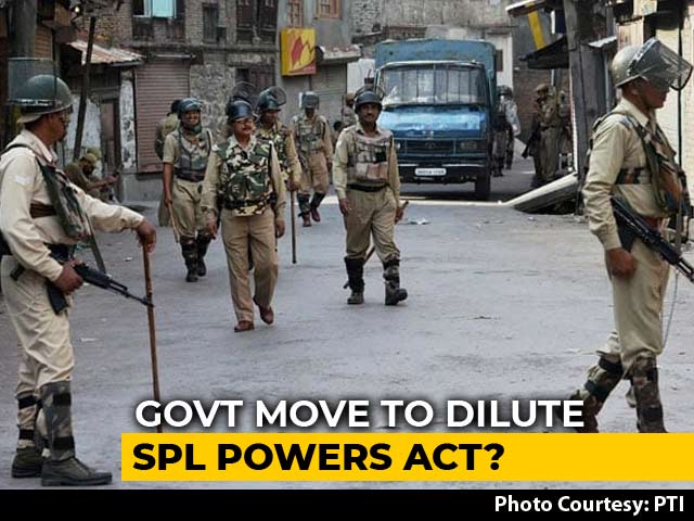 In AFSPA, Government Considering Crucial Change: Sources