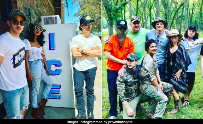 Priyanka Chopra Channels Her Inner Cowgirl On A Texas Ranch With Nick Jonas