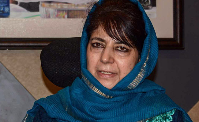 Mehbooba Mufti Says Mannan Wani "Victim", Backs Sedition-Accused Students