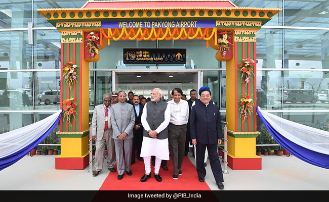 PM Inaugurates Sikkim's First Airport, A Himalayan "Engineering Marvel"