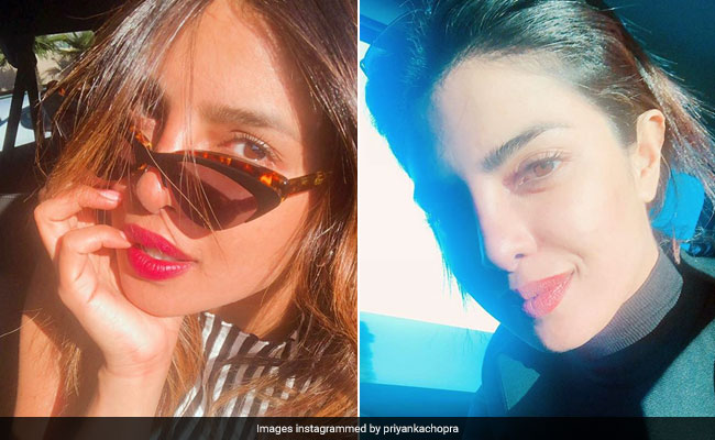 Priyanka Chopra Just Needs Lipstick And She's Ready For A Close Up