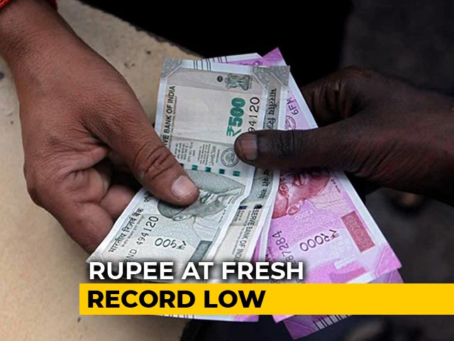 Sensex Slips Over 250 Points, Rupee Dives To New Lifetime Low Of 72.32