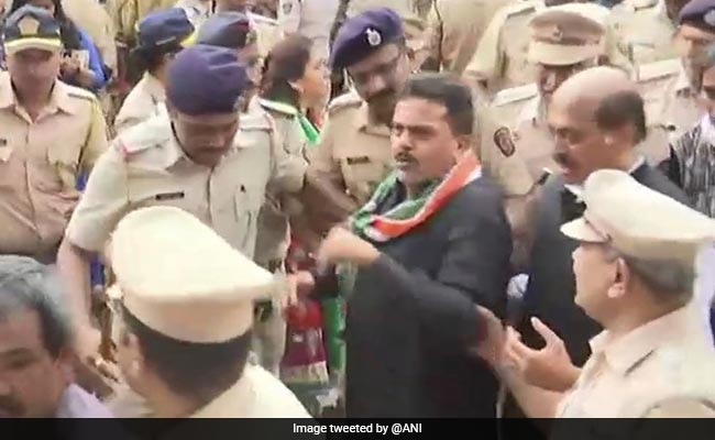 Bharat Bandh: 100 Congress Workers Detained During Protest In Maharashtra