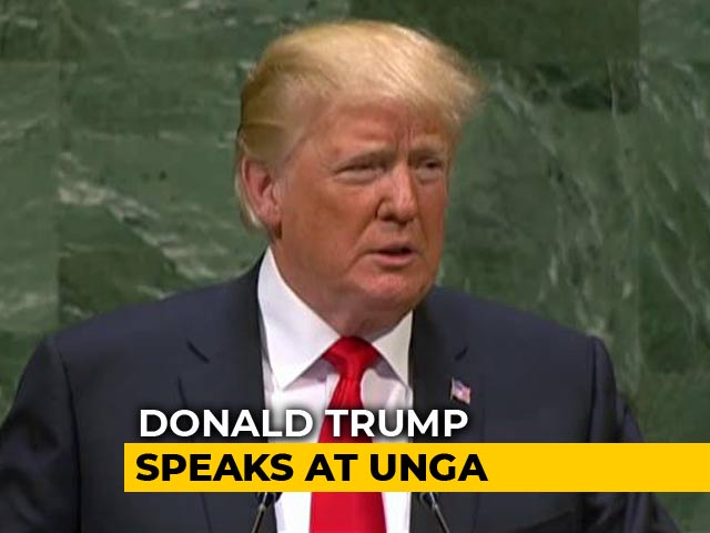 Will Give Aid Only To "Friends", Donald Trump Tells UN General Assembly
