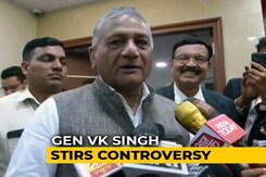 Imran Khan "Propped Up By Pak Army, Let's Wait And Watch": VK Singh Imran Khan "Propped Up By Pak Army, Let's Wait And Watch": VK Singh