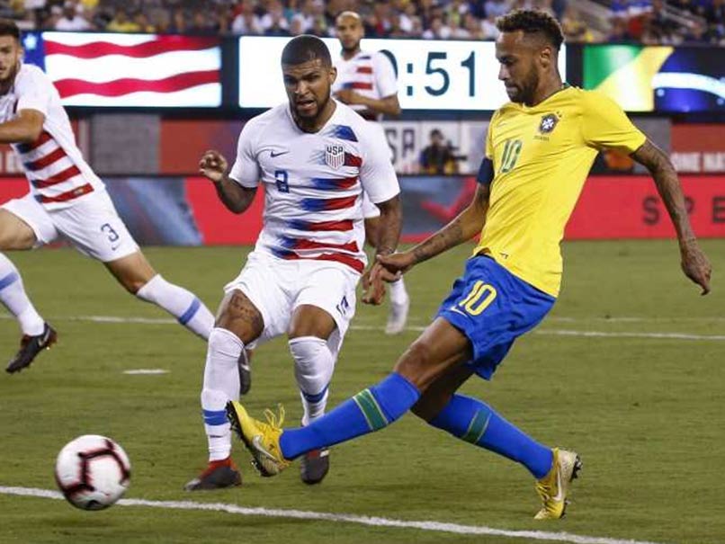 Neymar, Roberto Firmino On Target As Brazil Cruise Against United States