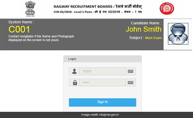 RRB Group D Mock Test Link Available: Check Login Procedure