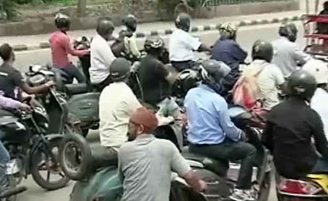 In Karnataka, 3-Month Driving License Suspension For Riding Without Helmet