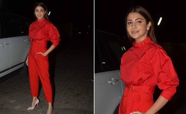 Anushka Sharma Looks Fabulous In A Red Outfit. Here's How You Can Get Her Look
