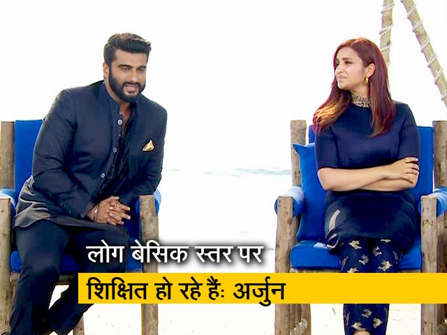 NDTV Cleanathon: अर्जुन और परिणीति ने प्लास्टिक के कचरे को हटाने के लिए कही यह बात