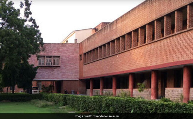 Delhi's Miranda House Is India's Top College, St Stephens No 4: Full List