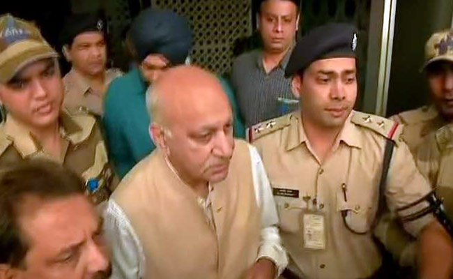 "Statement Later," Says #MeToo-Accused MJ Akbar After Landing In Delhi